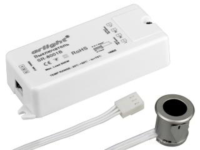 ИК-датчик SR-8001B Silver (220V, 500W, IR-Sensor) (Arlight, -) фото:2