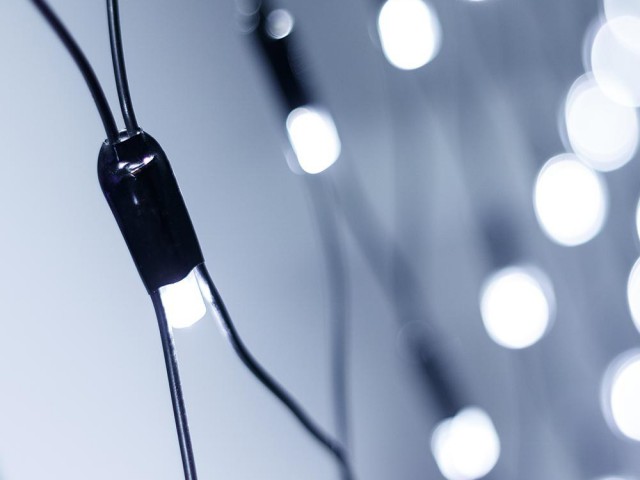 Светодиодная гирлянда ARD-NETLIGHT-CLASSIC-2500x2500-BLACK-432LED White (230V, 26W) (Ardecoled, IP65) фото:5