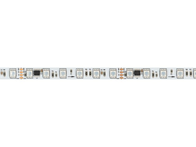 Лента DMX-B72-10mm 24V RGB-PX6 (16 W/m, IP20, 5060, 5m) (Arlight, -) фото:3