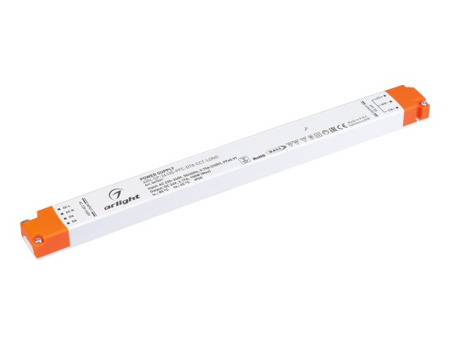 Блок питания ARV-SP-24100-PFC-DT8-CCT-LONG (24V, 4.16A, 100W) (Arlight, IP20 Пластик, 5 лет) фото:1