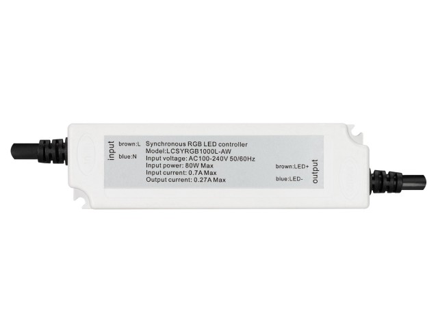 Контроллер ARD-CLASSIC-SYNC-RGB-1000LED Black (230V, 80W, RF ПДУ) (Ardecoled, Закрытый) фото:3