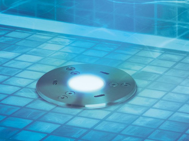 Светильник KT-AQUA-COLOR-R85-9W RGB (SL, 25 deg, 12V) (Arlight, IP68 Металл, 3 года) фото:1