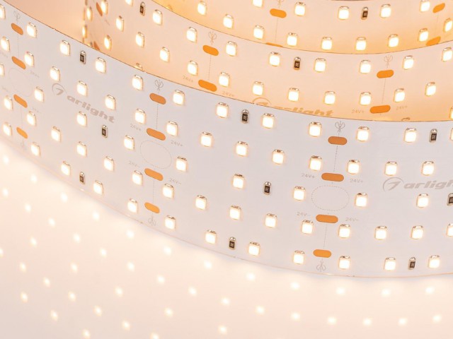 Лента S2-2500 24V Warm 3000K 52mm (2835, 420 LED/m, LUX) (Arlight, 30 Вт/м, IP20) фото:2