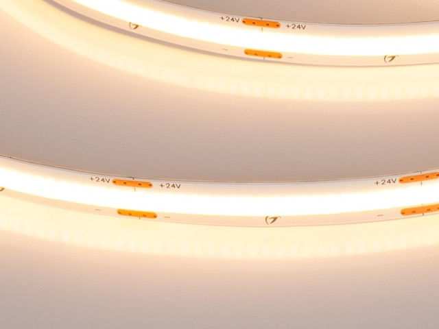 Лента COB-X420-10mm 24V Warm2700 (4.8 W/m, IP20, 15m) (Arlight, 5 лет) фото:1