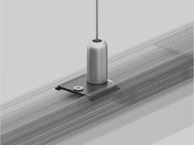 Комплектующие для накладной трековой системы Technical TRA004HP-21B фото:1