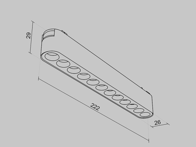 Трековый светильник Technical TR082-1-12W4K-M-W фото:4