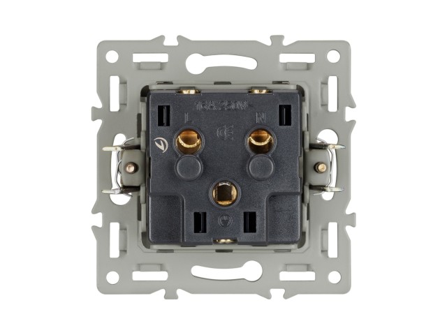 Механизм розетки влагозащищённый SCT-MCP-PL-WH (250V, 16A) (Arlight, -) фото:5