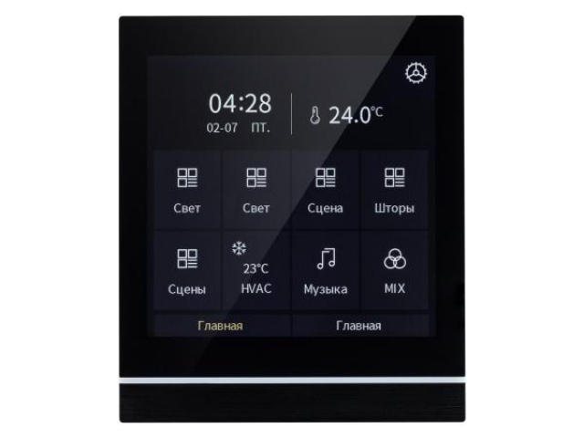 INTELLIGENT ARLIGHT Панель сенсорная KNX-113-40-MULTI-V4-IN (20-30V) (IARL, IP20 Пластик, 2 года) фото:23