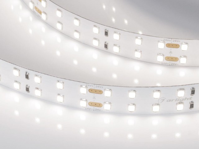 Лента RT 2-5000 24V Day4000 2x2 (2835, 980 LED, LUX) (Arlight, 20 Вт/м, IP20) фото:4