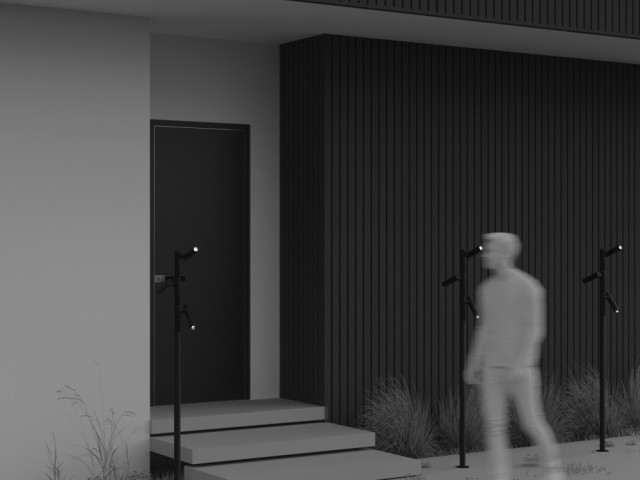 Садово-парковый светильник Outdoor O494FL-L30B3K фото:4