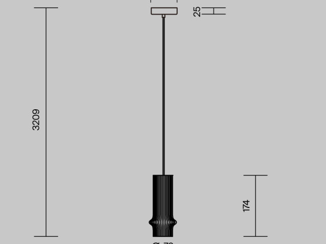 Подвесной светильник Maytoni MOD430PL-L5W3K1 фото:1