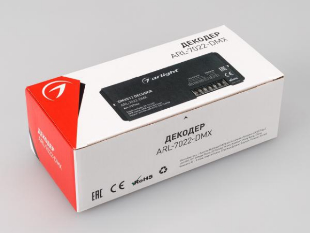Декодер ARL-7022-DMX (12-24V, 3x8A, DMX512, XLR3) (Arlight, IP20 Металл, 3 года) фото:20