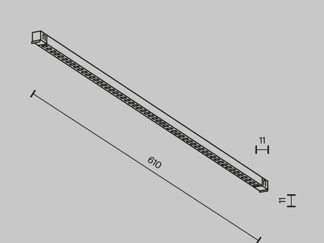 Трековый светильник Technical TR241-2-12W3K-B фото:1