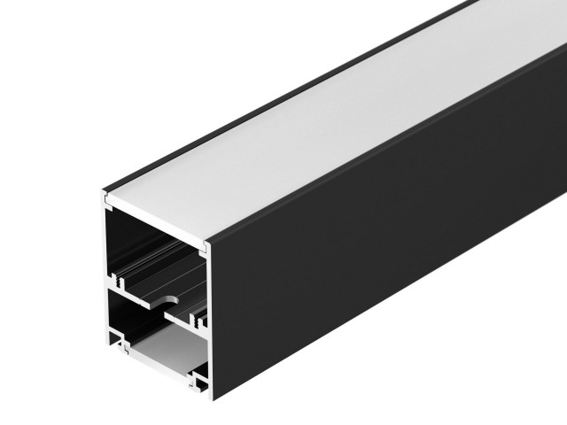 Профиль SL-ARC-5060-LINE-2500 BLACK (Arlight, Алюминий) фото:11