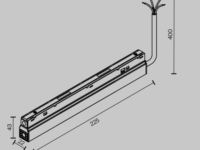 Блок питания Technical TRA034DR-100W-DD-W фото:1