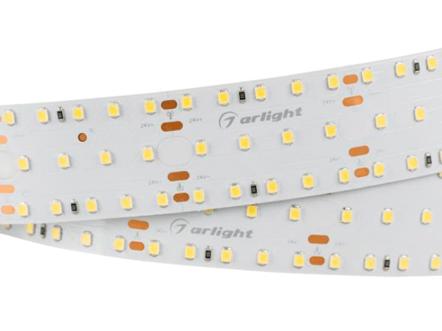 Лента S2-2500 24V Day 4000K 34mm (2835, 280 LED/m, LUX) (Arlight, 25 Вт/м, IP20) фото:10