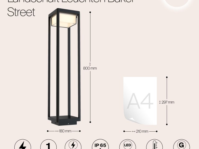 Ландшафтный светильник Outdoor O021FL-L10B3K фото:15