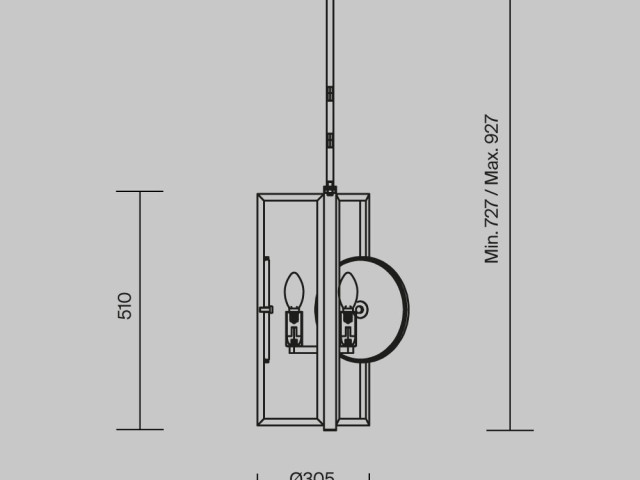Подвесной светильник Maytoni MOD099PL-03G фото:1