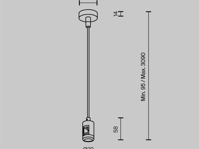 Комплектующие для систем освещения с токоведущими элементами Technical TRA157SW-B1-B фото:7