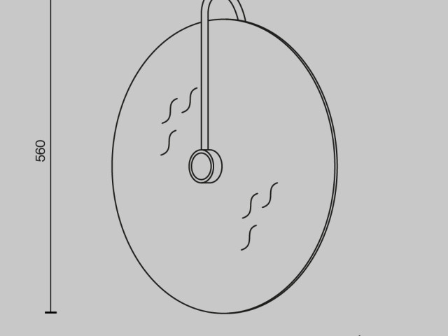 Настенный светильник (бра) Maytoni MOD305WL-03CH фото:9