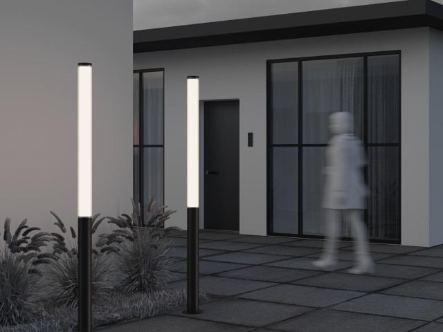 Садово-парковый светильник Outdoor O041FL-L100B3K фото:9
