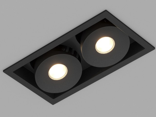 Светильник CL-SNODO-LUM-S148x80-2x9W Warm3000 (BK, 45 deg) (Arlight, IP20 Металл, 3 года) фото:8