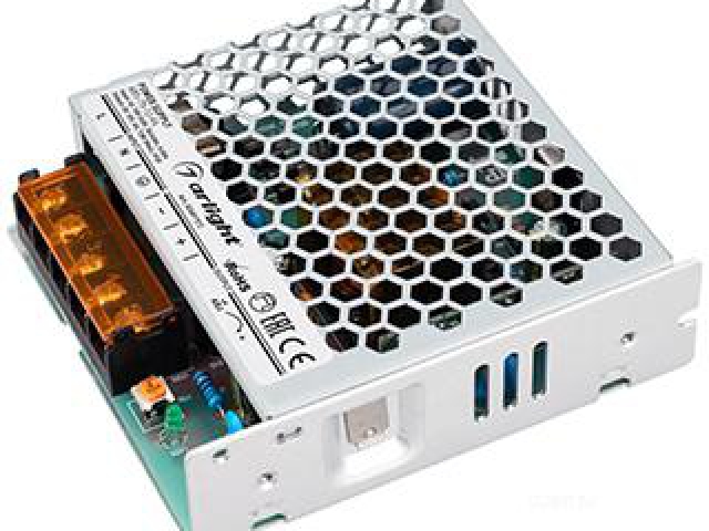 Блок питания ARS-75-12-FA (12V, 6A, 72W) (Arlight, IP20 Сетка, 3 года) фото:2