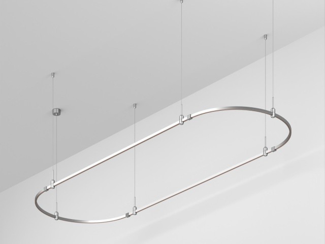 Основание ART-APRIORI-OVAL-HANG-3000x1000 (TN) (Arlight, IP20 Металл, 3 года) фото:1