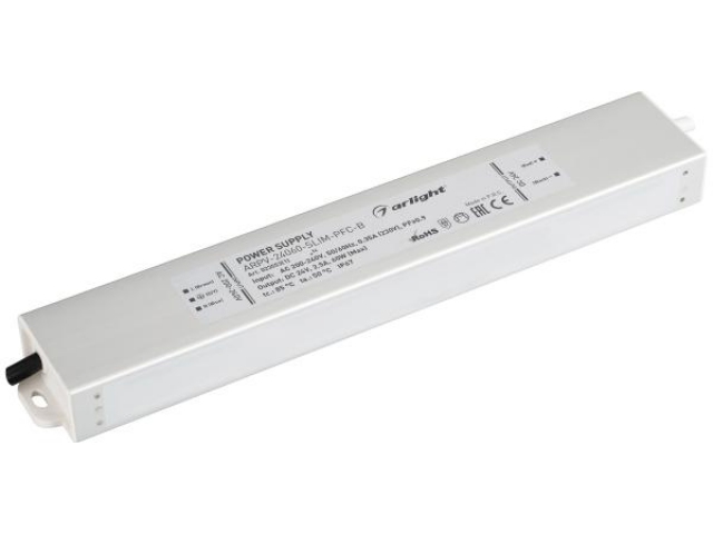 Блок питания ARPV-24060-SLIM-PFC-B (24V, 2.5A, 60W) (Arlight, IP67 Металл, 3 года) фото:5