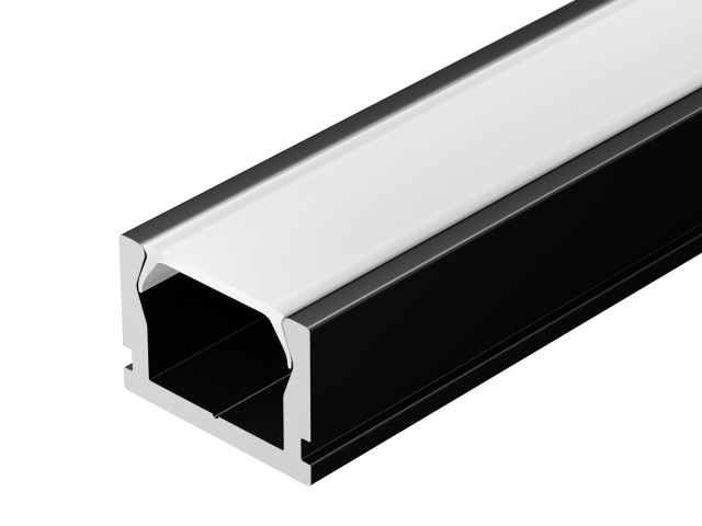 Профиль PIK-1007-2000 ANOD BLACK (Arlight, Алюминий) фото:4