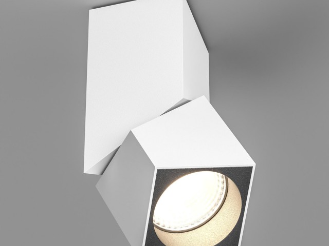 Светильник SP-TWIST-SURFACE-S60x60-12W Warm3000 (WH-BK, 30 deg) (Arlight, IP40 Металл, 3 года) фото:4