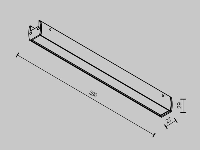 Трековый светильник Technical TR161-1-16W3K-B фото:9