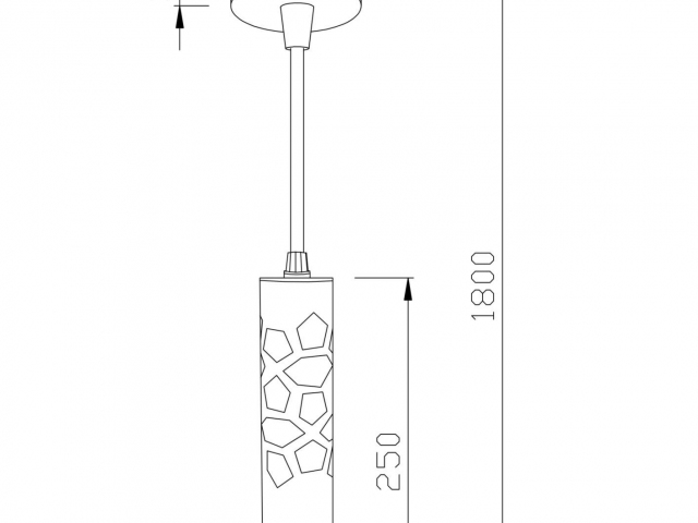 Подвесной светильник Technical P037PL-L11W4K фото:3