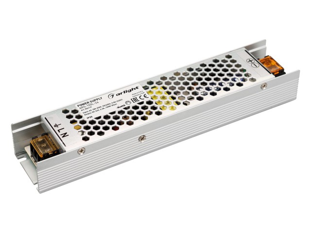 Блок питания ARS-100L-24 (24V, 4.2A, 100W) (Arlight, IP20 Сетка, 2 года) фото:4
