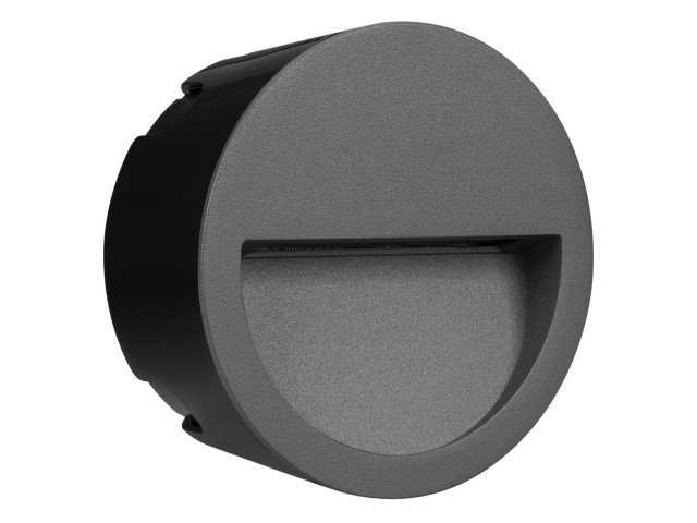 Светильник LTD-TRAIL-R115-4W Warm3000 (GR, 65 deg, 230V) (Arlight, IP65 Металл, 3 года) фото:1
