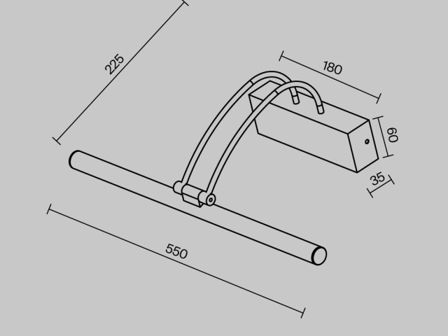 Подсветка Maytoni MIR004WL-L12B фото:1