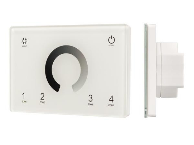 Панель Sens SMART-P79-DIM White (230V, 4 зоны, 2.4G) (Arlight, IP20 Пластик, 5 лет) фото:8