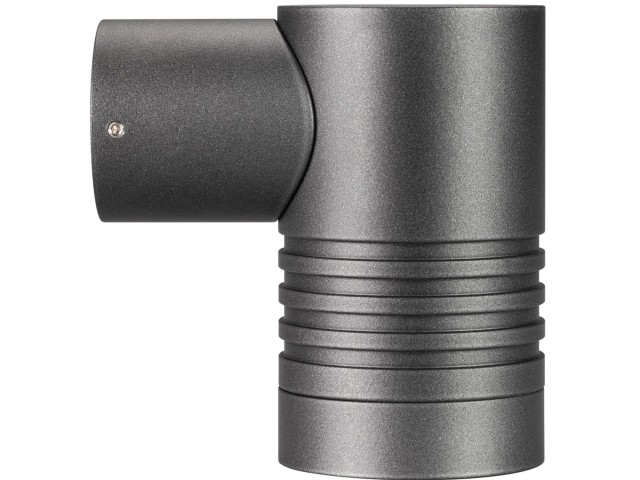Светильник KT-RAY-WALL-R46-3W Warm3000 (GR, 24 deg, 24V) (Arlight, IP65 Металл, 3 года) фото:1