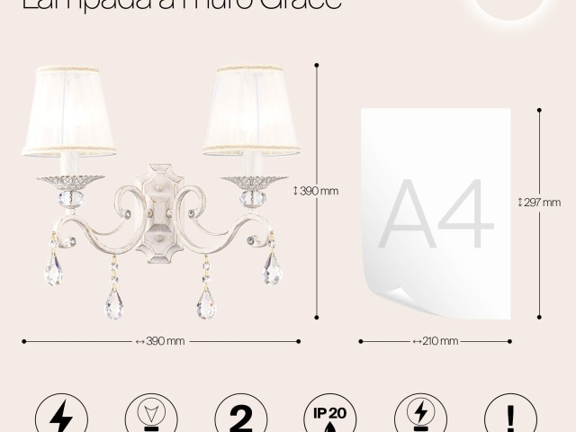 Настенный светильник (бра) Maytoni ARM247-02-G фото:5