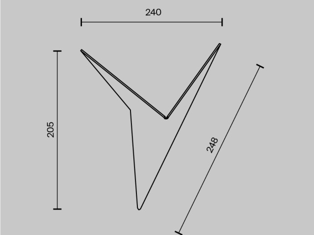 Настенный светильник (бра) Technical C808WL-L3B фото:17