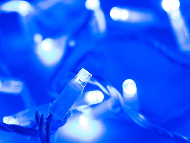 Светодиодная гирлянда ARD-STRING-CLASSIC-10000-WHITE-100LED-STD BLUE (230V, 7W) (Ardecoled, IP65) фото:3