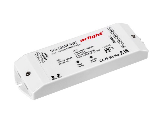 Контроллер SR-1009FA WiFi (12-36V, 240-720W) (Arlight, IP20 Пластик, 3 года) фото:1