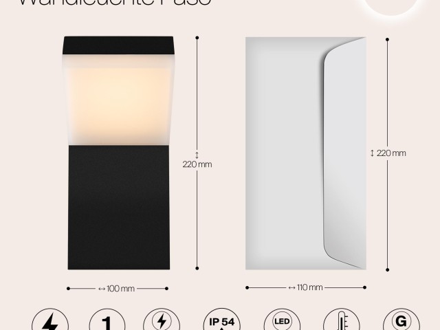 Настенный светильник (бра) Outdoor O595WL-L12B3K фото:8