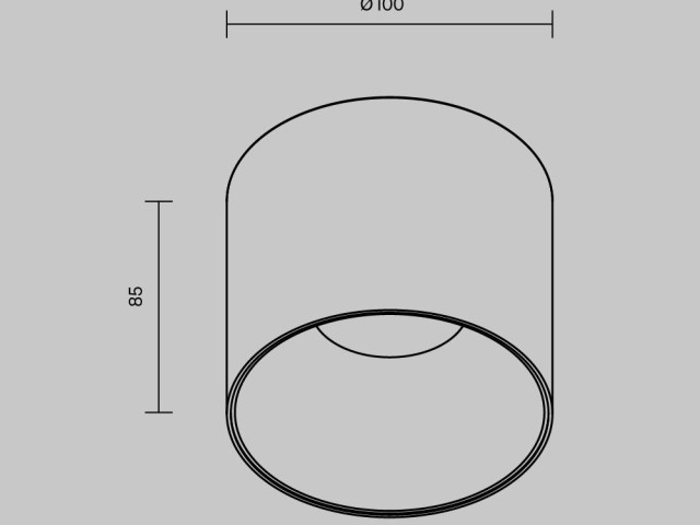 Потолочный светильник Technical C064CL-01-15W4K-RD-B фото:5