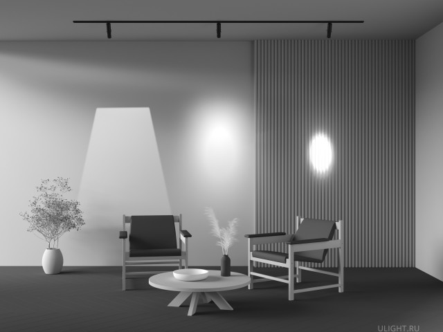 Трековый светильник Technical TR108-2-10W4K-B фото:1