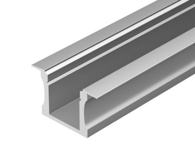 Профиль с экраном ALU-SLIM-H15-F-2000 ANOD+FROST (Arlight, Алюминий) фото:5