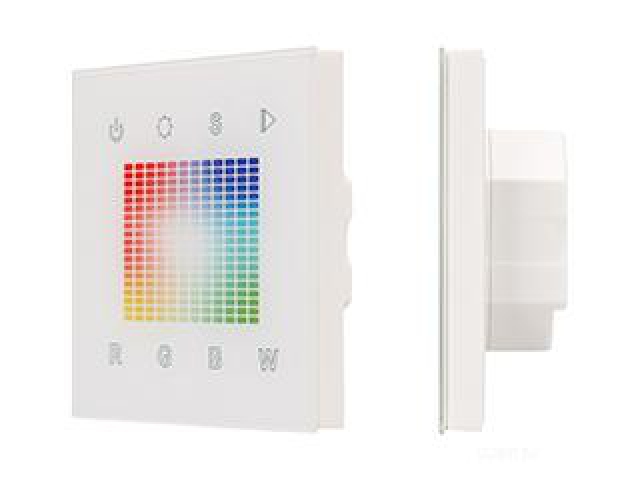 Панель Sens SR-2831S-AC-RF-IN White (220V,RGB,1зон (Arlight, IP20 Пластик, 3 года) фото:2