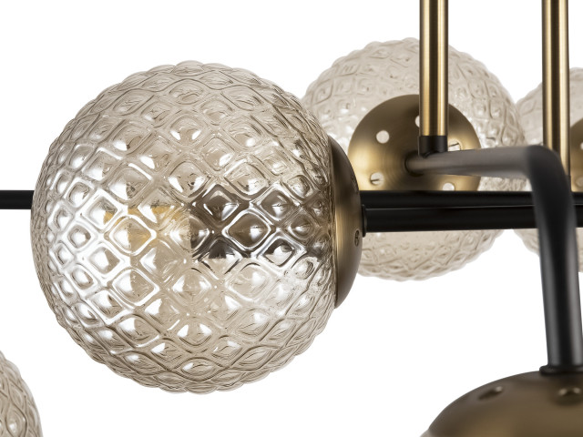 Люстра Freya FR8016PL-08BBS фото:3