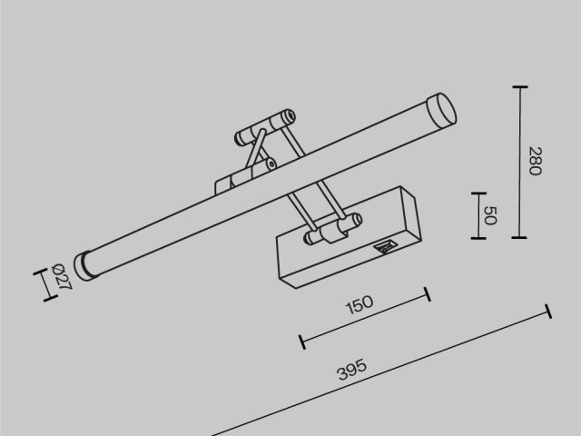 Подсветка Maytoni MIR268WL-L3B3K фото:1