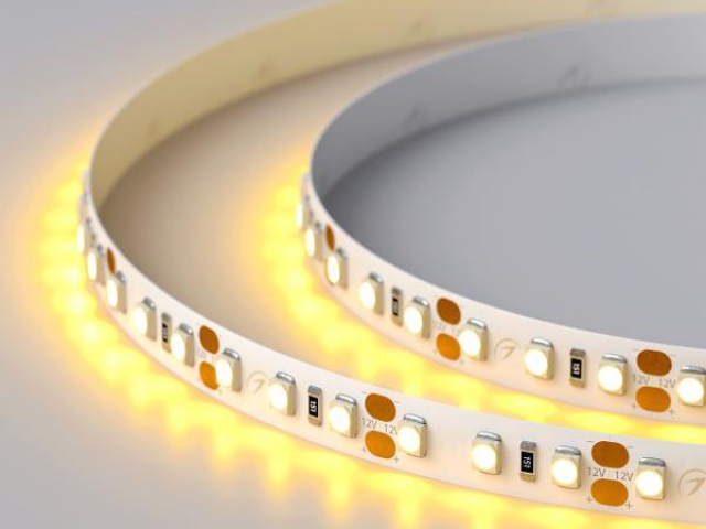 Лента RT-A120-8mm 12V Yellow (9.6 W/m, IP20, 2835, 5m) (Arlight, 9.6 Вт/м, IP20) фото:7